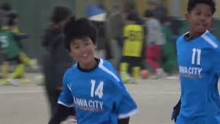 沖縄市トレセン x 山口SC(山口県)　後半　5位トーナメント(1回戦)　3日目 　第45回 北九州近県少年サッカー大会u11 2024年 12月29日