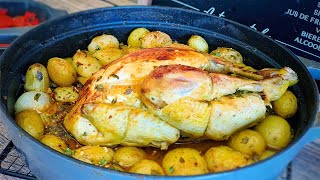 Poulet cocotte aux pommes de terre, Plat complet