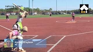 Jupiter Lightning at Weston Explosion 2010 12u Softball