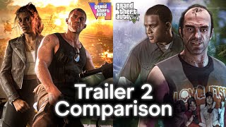 Gta 6 Vs Gta 5 Trailer 2 Comparison