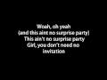 surprise party hoodie allen ft blackbear lyrics