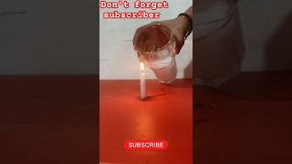 Baking soda \u0026 vinegar vs candle Experiment