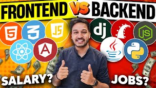 Frontend vs Backend Development | What Should You Choose? | Salaries revealed