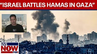 Israel-Hamas war: Israeli forces fight Hamas militants, Trey Yingst reports | LiveNOW from FOX