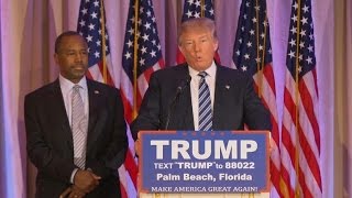 Ben Carson Endorses Former Rival Donald Trump: We Buried The Hatchet