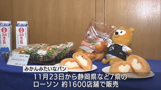 三ヶ日みかんと丹那牛乳…静岡の味を多くの人に　高校生とコンビニが共同開発「みかんみたいなパン」　静岡市・静岡農業高校