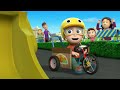 rubble u0026 paw patrol compete in the big race 60 minute compilation rubble u0026 crew