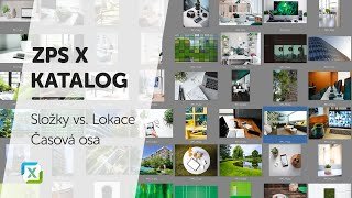 Katalog - Časová osa a lokace