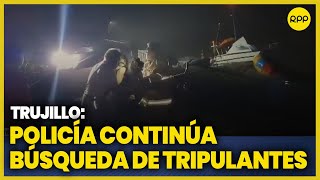 Trujillo: Policía continúa búsqueda tras caída de aeronave al mar