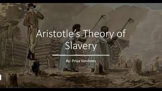 Aristotle's Theory of Slavery | Aristotle | Western Political Thought | PSIR Optional | UPSC 2023