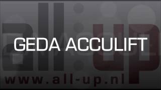 Installatie GEDA Acculift | All-Up