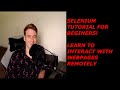 Scrape NBA Advanced Stats with Python! Selenium Tutorial For Beginners!
