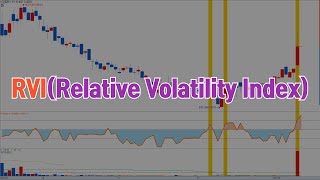 RVI(Relative Volatility Index)  / 예스트레이더 조건검색식 지표설정