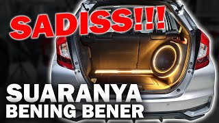 CLEAN BANGEET HASILNYA!! BANGUN AUDIO 3 WAY DI MOBIL HONDA JAZZ