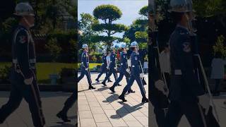 👣整齊的禮兵步聲 好療癒🥰 National Revolutionary Martyrs' Shrine. #空軍儀隊 #airforce #禮兵交接 #三軍儀隊#國民革命忠烈祠