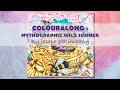 COLOURALONG | Mythographic Wild Summer – Joseph Catimbang | Honey Bee | Adult Colouring