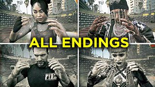 ALL 6 ENDINGS (with Every Character) - Dead Island 2