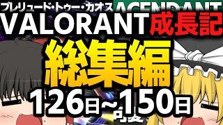 【総集編】VALORANTゆっくり成長期#126~150日目【ゆっくり実況】