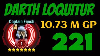 Loquitur Update #221:  Enoch R1, Just a Few Clicks to Go for SK!