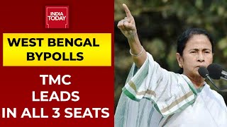 West Bengal Bypolls: TMC Leads In All 3 Seats, Mamata Banerjee Ahead By 12,435 Votes In Bhabanipur