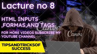 HTML Tutorial: Forms & Input Tags | Web Development Tutorials #8bit