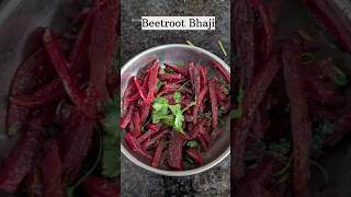 Beetroot Bhaji recipe , Simple \u0026 Easy #healthy #beetroot #food #recipe #winterrecipe #shorts #easy