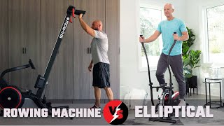 Rowing Machine vs Elliptical