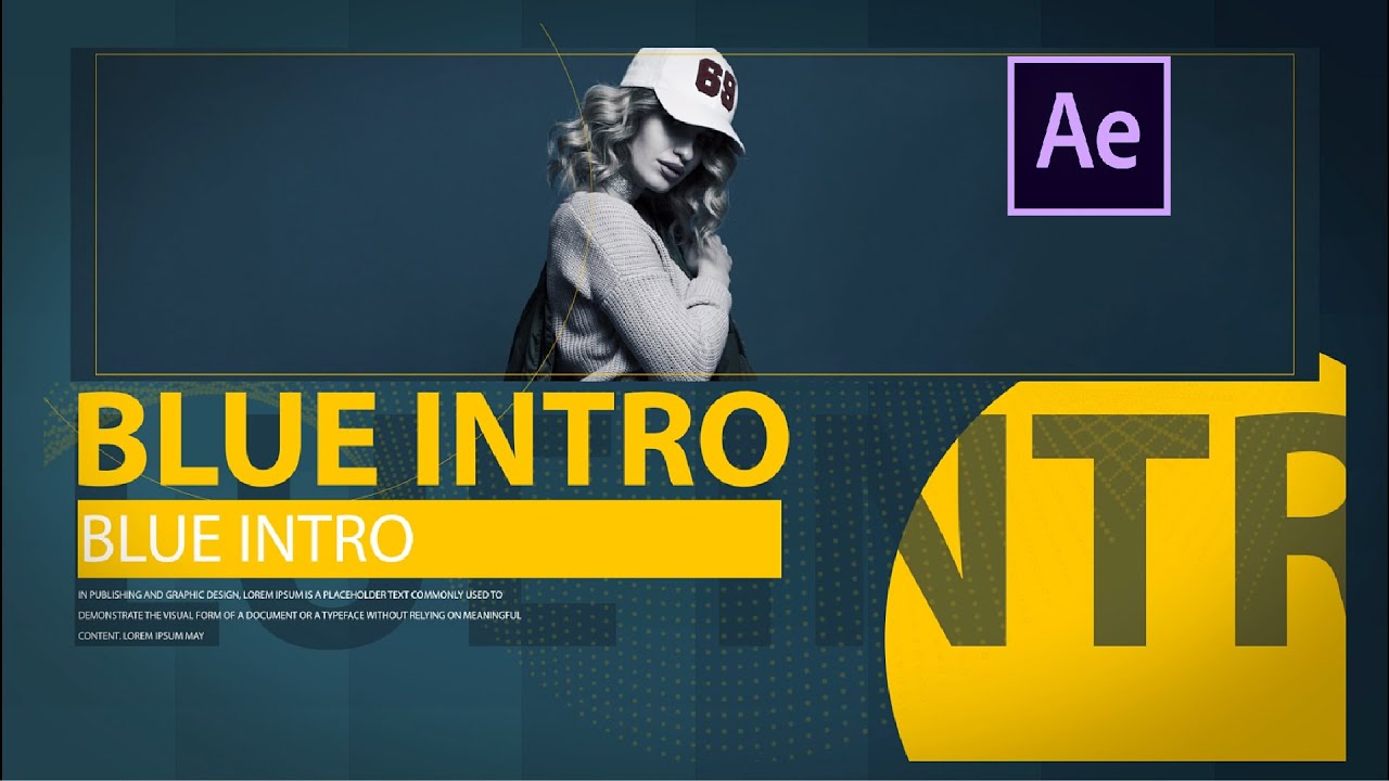 Aftereffects Modern Slide Show Intro Tutorial Youtube
