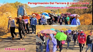 Tarimoro Guanajuato, Peregrinación De El Terrero A Llano Grande 13 De Enero 2025