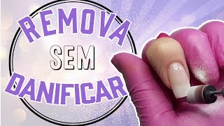 Como remover unha de fibra de forma fácil!