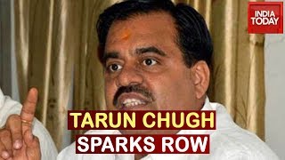 BJP Leader, Tarun Chugh Draws Syrial Parallel To Delhi Anti-CAA Protests