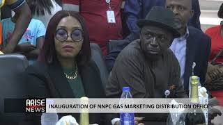 INAUGURATION OF NNPC GAS MARKETING DISTRIBUTION OFFICE