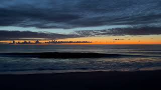 Ocean waves during sunrise at Cape Cod | Ocean sounds to help you wake up and focus