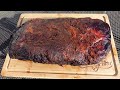 17 lb packer brisket on the char griller akorn auto kamado