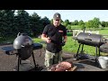 17 lb packer brisket on the char griller akorn auto kamado