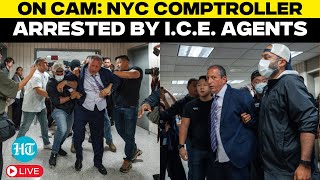 LIVE| On Cam: NYC Comptroller Handcuffed, Taken Away By ICE - Drama In Court| Brad Lander| Trump| US