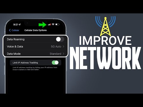 iPhone tips to improve network connection