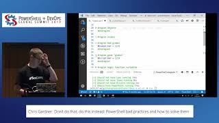 Don't do that, do this instead: PowerShell worst practices and how to solve them by Chris Gardner
