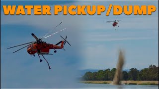 [4K] SIKORSKY S-64 Aircrane In Action! Waterbomber Aircrane N163AC ‘Bubba’ from Moorabbin Airport