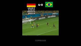 Brazil vs Germany 2014 World Cup Semi Final Highlights #muller #klose #kroos