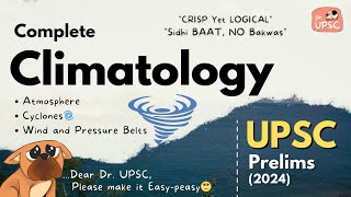 ⚡ Complete CLIMATOLOGY in 2hrs |  UPSC-Prelims-2024