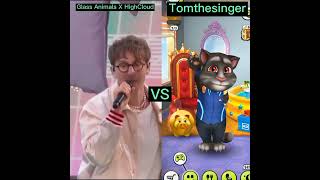 Glass Animals X High Cloud VS Tom The Singer Who Is Best ? 🤣 👌 Heat Waves Song 🎵 🔥 👌 #shorts