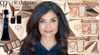 Cle de Peau Luminizing Face Enhancers, The Cream Foundation and Lipstick