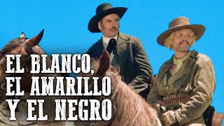 El blanco, el amarillo y el negro | Película de Vaqueros en Español