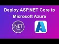 Deploy ASP.NET Core Web Application on Microsoft Azure | Publish ASP.NET Core Using Visual Studio