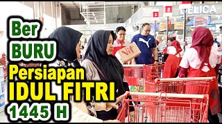 BERBURU PERSIAPAN IDUL FITRI 1445 H DI LOTTE GROSIR SERPONG