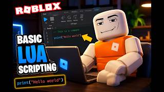How to Script in Roblox (Lua) for Beginners | Your First Script!