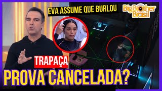 🔴BBB 25: EVA PERDE IMUNIDADE APÓS TRAPACEAR COM ALINE NA PROVA DO ANJO