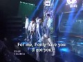 engsub 120108 teen top girlfriend inkigayo comeback stage