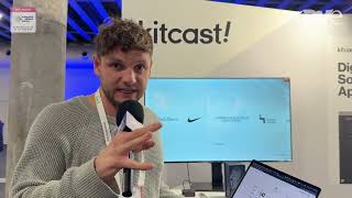 ISE 2024: Kitcast! Shows Digital Signage Solution for AppleTV to Create, Manage and Schedule Content